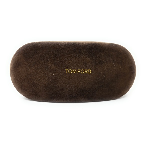 Authentic TOM FORD Glasses Sunglasses Eyeglasses Hard Case w/ Cleaning Cloth - Picture 1 of 3